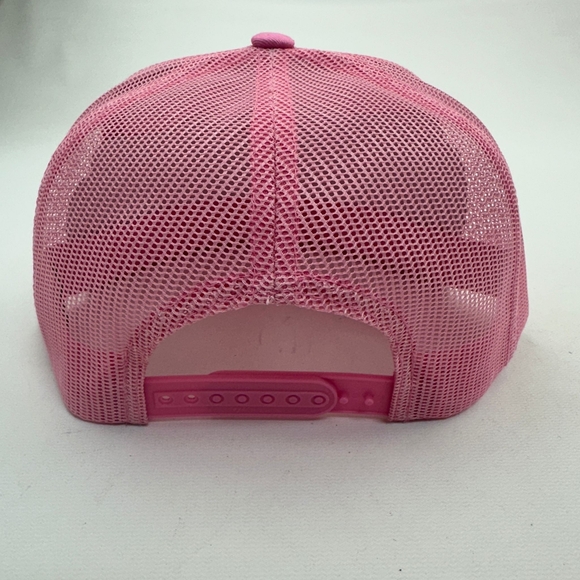 Dolly For President Embroidered patch Flat Bill Trucker Mesh Snapback Cap Hat - Picture 5 of 5